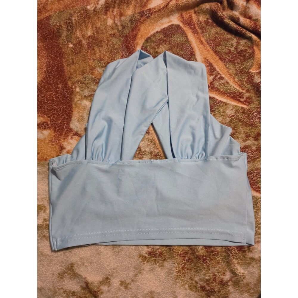 Cross Wrap Crop Top